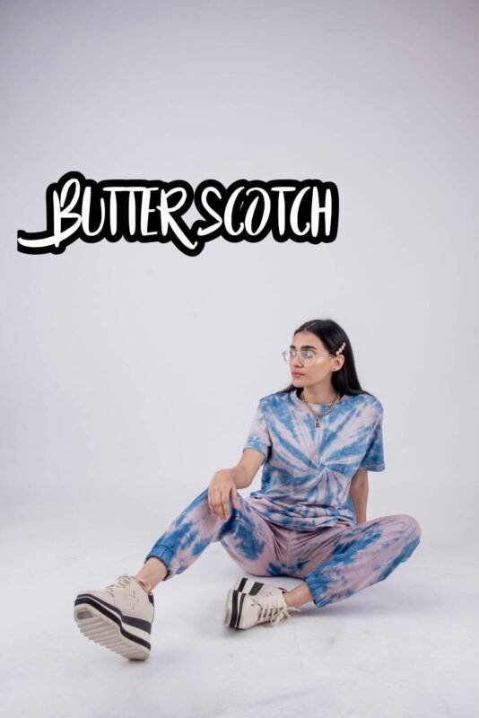 Cropped polo with wide leg sweats (2pc)