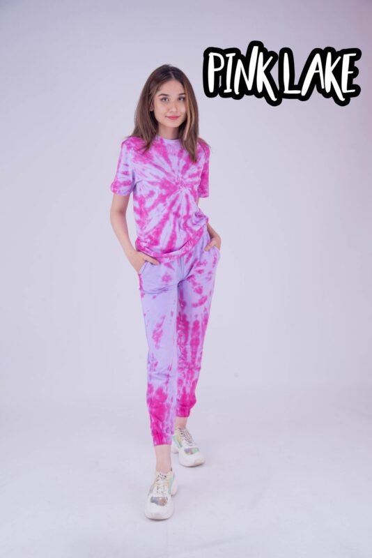 Cropped polo with wide leg sweats (2pc)