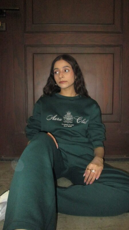 "The Heritage Set" - Matching Sweatshirt Set with wide leg pants