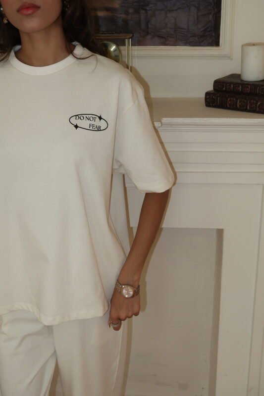 The "Sunroom" Set - Matching T-Shirt Set with wide leg pants (butter yellow)